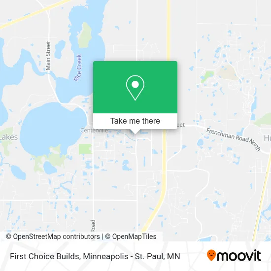 First Choice Builds map