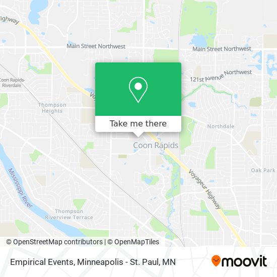 Empirical Events map