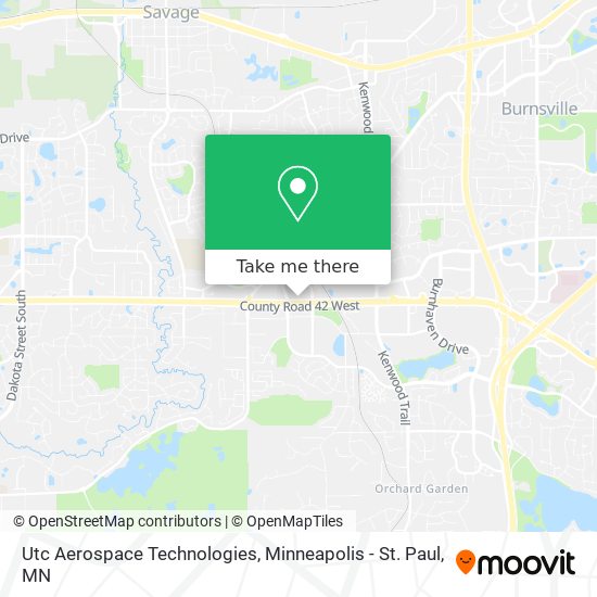 Utc Aerospace Technologies map