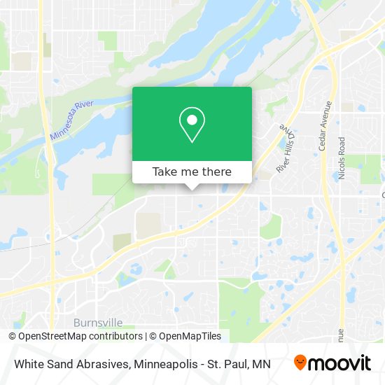 White Sand Abrasives map