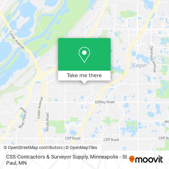 CSS-Contractors & Surveyor Supply map