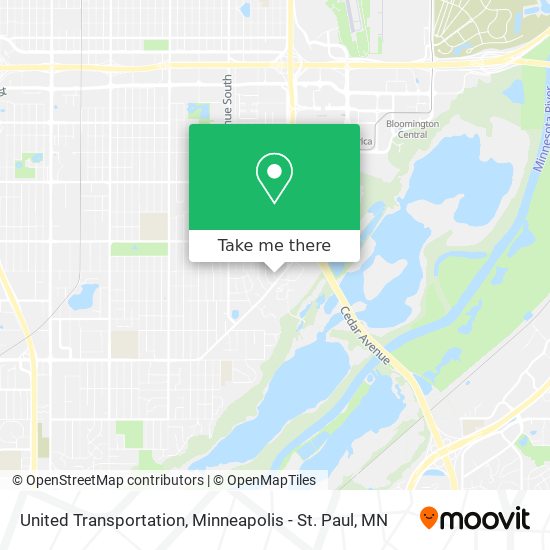 United Transportation map
