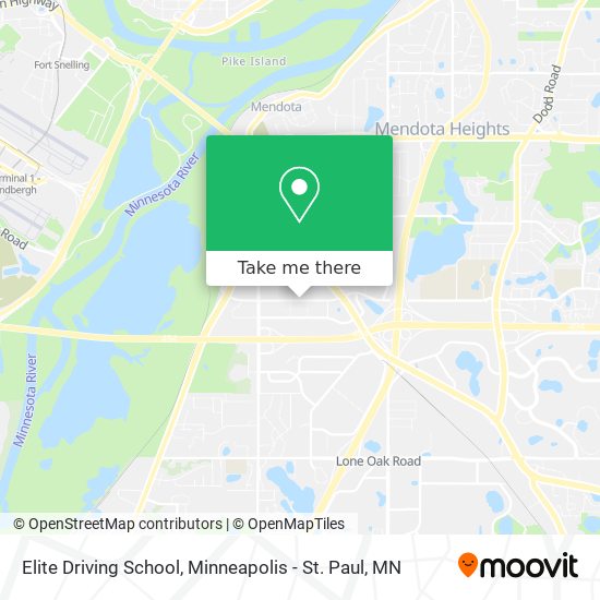 Elite Driving School map