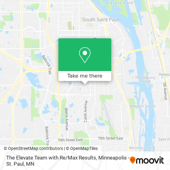 Mapa de The Elevate Team with Re / Max Results
