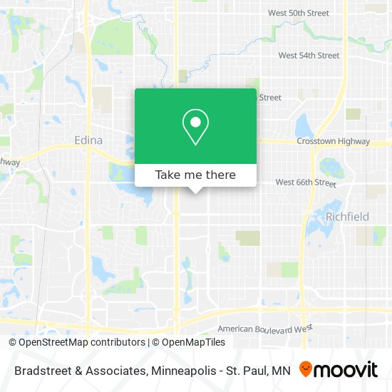 Bradstreet & Associates map