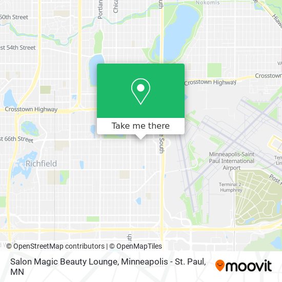 Salon Magic Beauty Lounge map