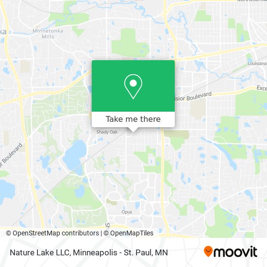 Mapa de Nature Lake LLC