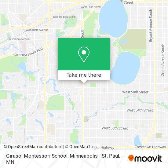 Girasol Montessori School map