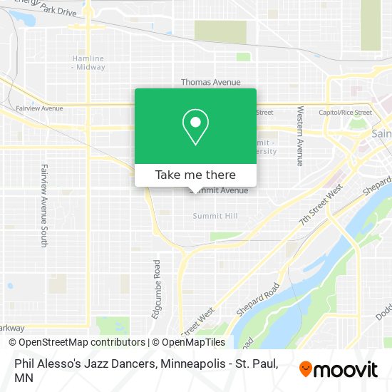 Phil Alesso's Jazz Dancers map
