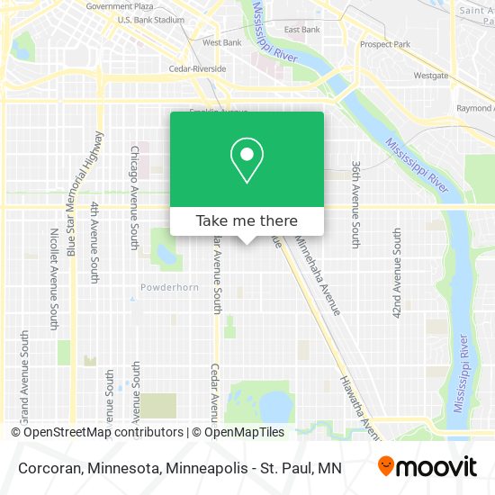 Corcoran, Minnesota map