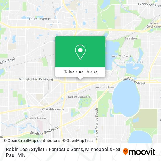 Robin Lee /Stylist / Fantastic Sams map