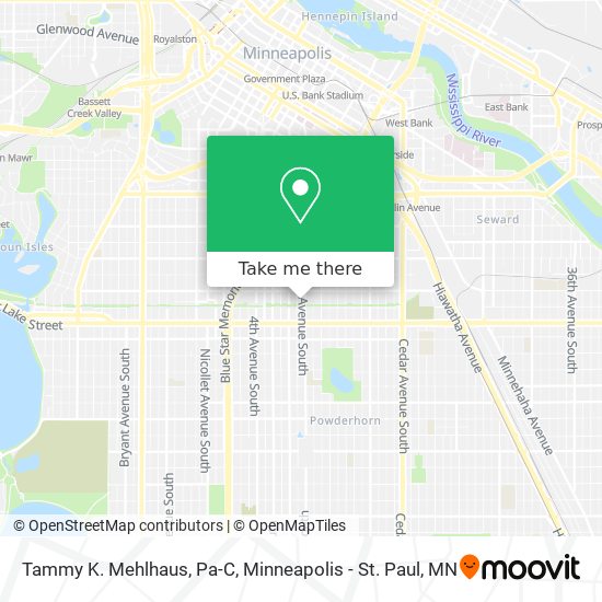 Tammy K. Mehlhaus, Pa-C map
