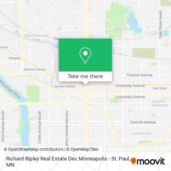 Mapa de Richard Ripley Real Estate Dev