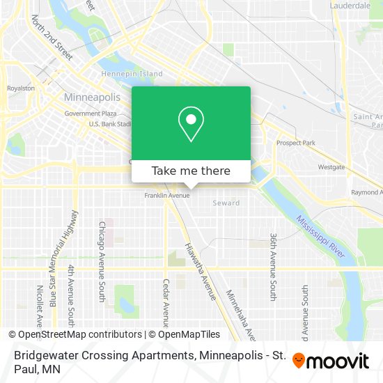 Bridgewater Crossing Apartments map