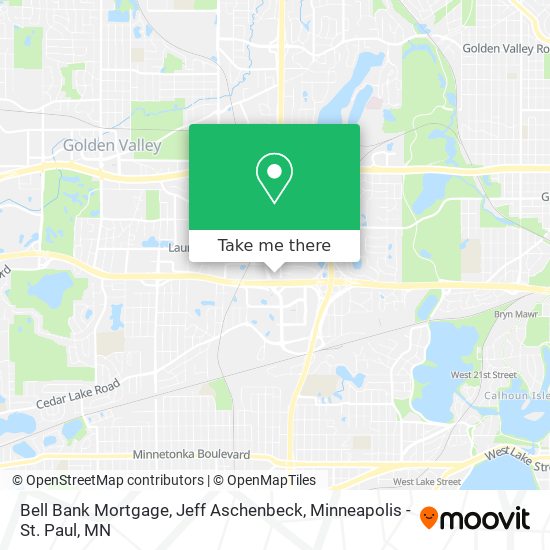 Bell Bank Mortgage, Jeff Aschenbeck map