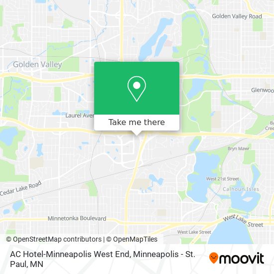 AC Hotel-Minneapolis West End map