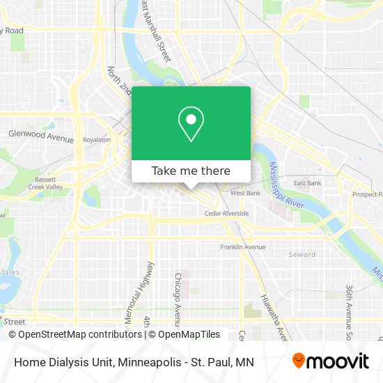Home Dialysis Unit map