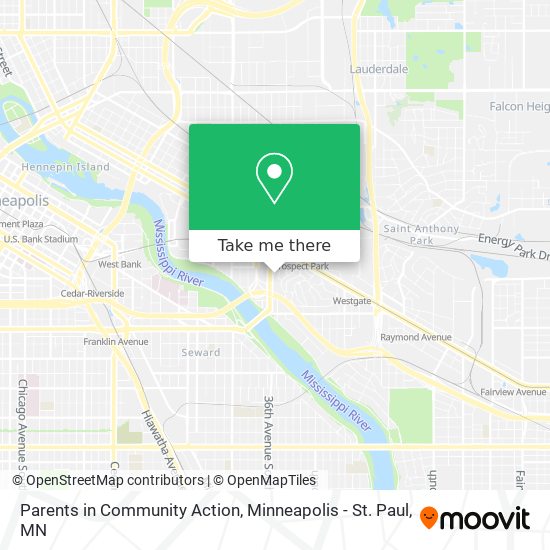 Mapa de Parents in Community Action
