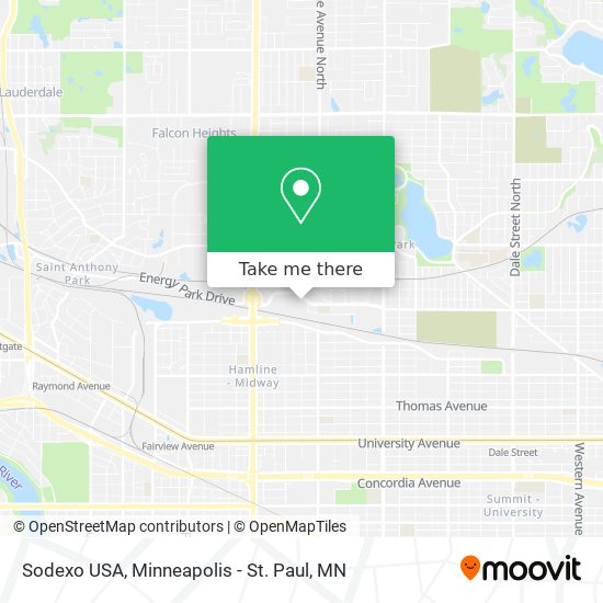 Sodexo USA map