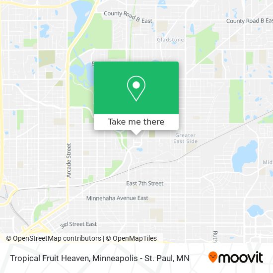 Tropical Fruit Heaven map