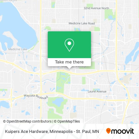 Kuipers Ace Hardware map