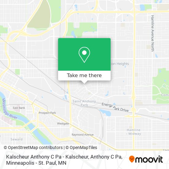 Kalscheur Anthony C Pa - Kalscheur, Anthony C Pa map