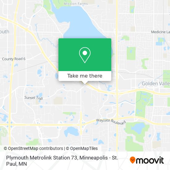Plymouth Metrolink Station 73 map