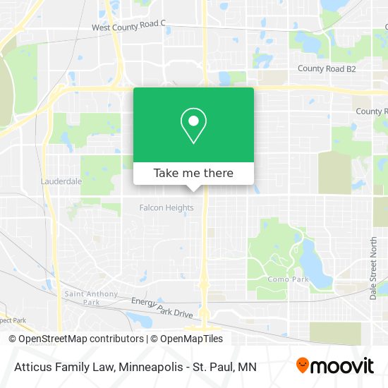 Atticus Family Law map