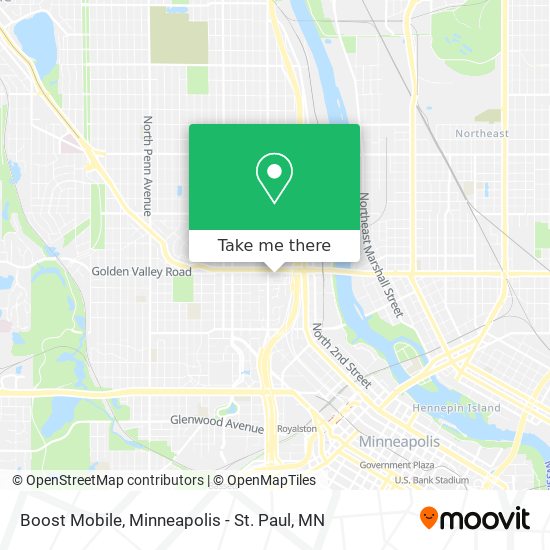 Boost Mobile map