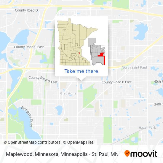 How to get to Maplewood, Minnesota by Bus?