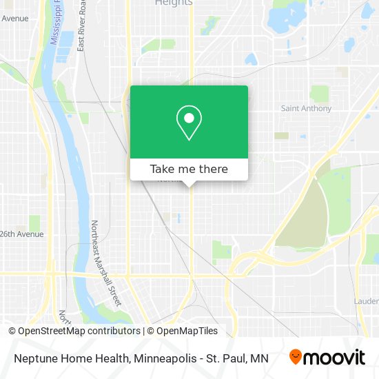 Neptune Home Health map