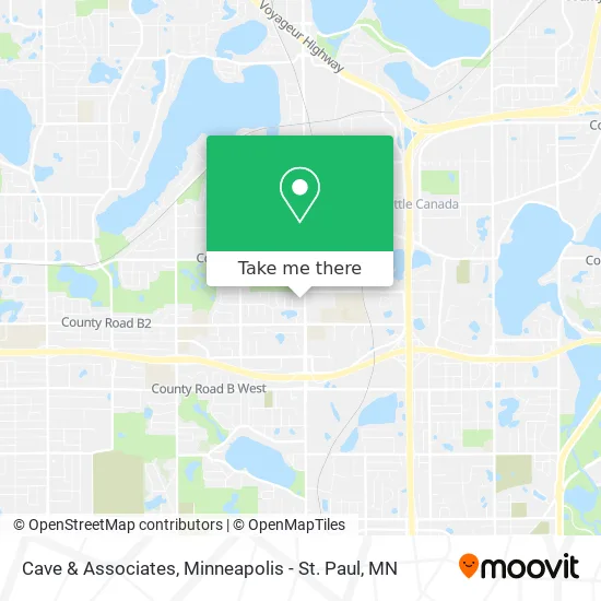 Cave & Associates map