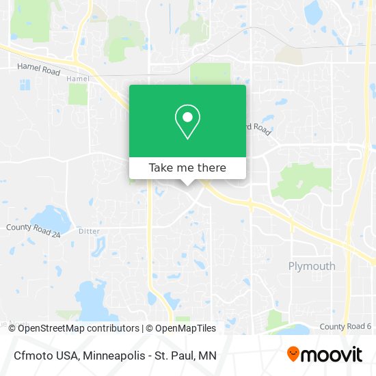 Mapa de Cfmoto USA