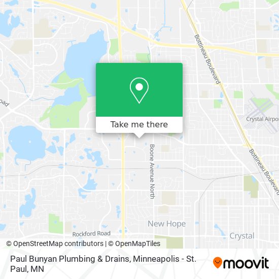 Mapa de Paul Bunyan Plumbing & Drains