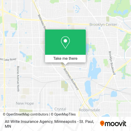 All Write Insurance Agency map
