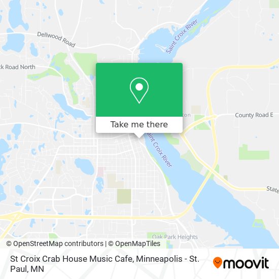 Mapa de St Croix Crab House Music Cafe