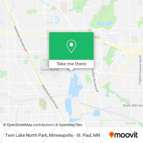 Twin Lake North Park map