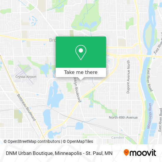 DNM Urban Boutique map