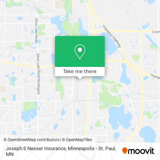 Mapa de Joseph S Nesser Insurance