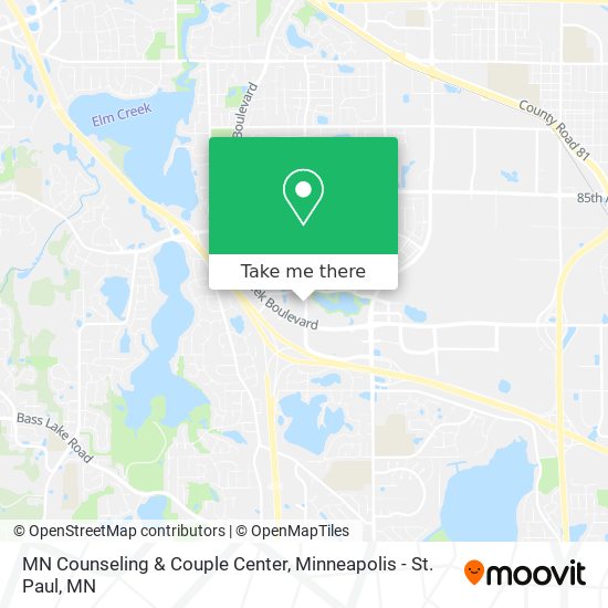 MN Counseling & Couple Center map