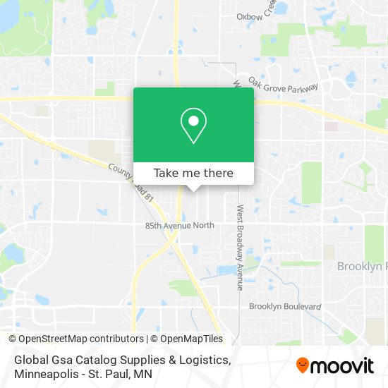 Global Gsa Catalog Supplies & Logistics map