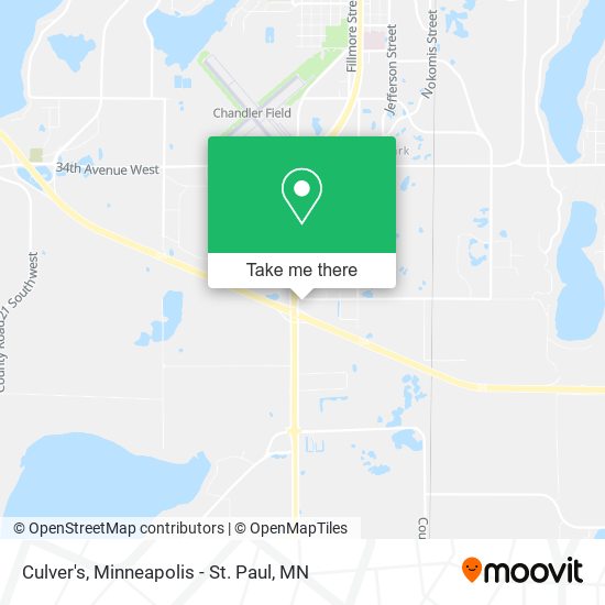 Culver's map