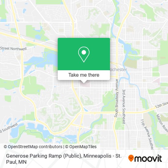 Mapa de Generose Parking Ramp (Public)
