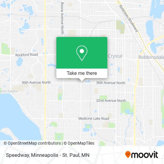 Speedway map