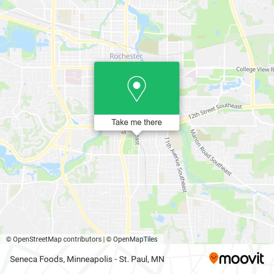 Seneca Foods map