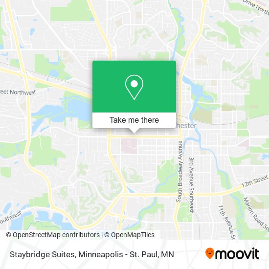 Staybridge Suites map