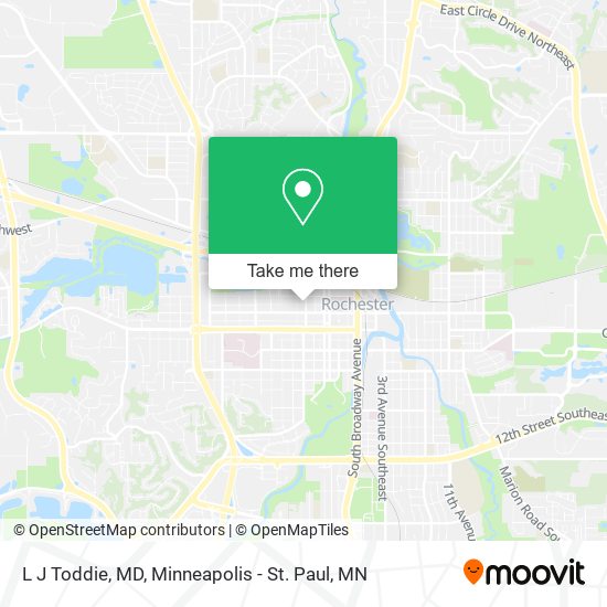 Mapa de L J Toddie, MD