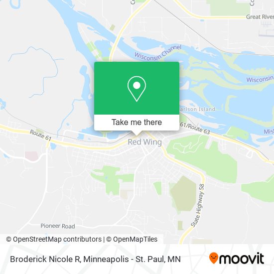 Mapa de Broderick Nicole R