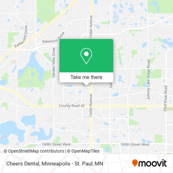 Cheers Dental map