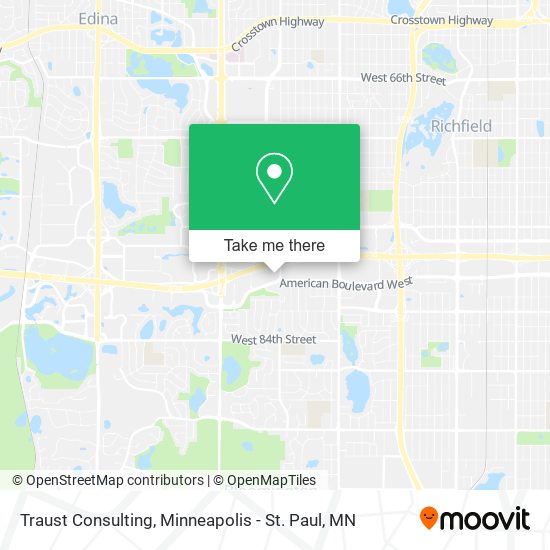 Traust Consulting map